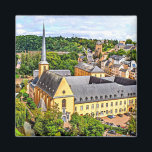 Luxembourg city magnet<br><div class="desc">Scenic photo of Luxembourg</div>
