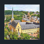 Luxembourg city magnet<br><div class="desc">Scenic photo of Luxembourg</div>