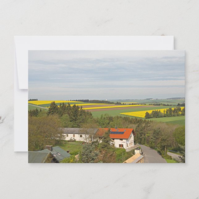 Luxembourg countryside card (Front)