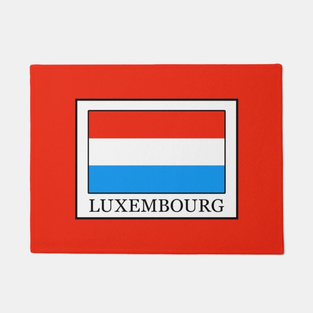 Luxembourg Doormat (Front)