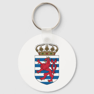 luxembourg emblem key ring