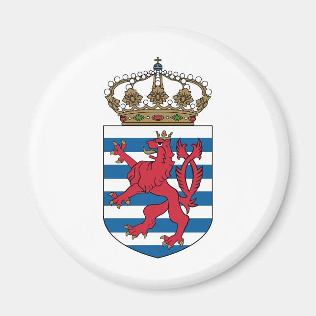 luxembourg emblem magnet (Front)
