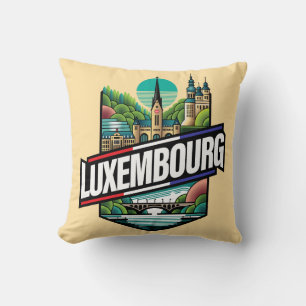 Luxembourg Europe Cushion