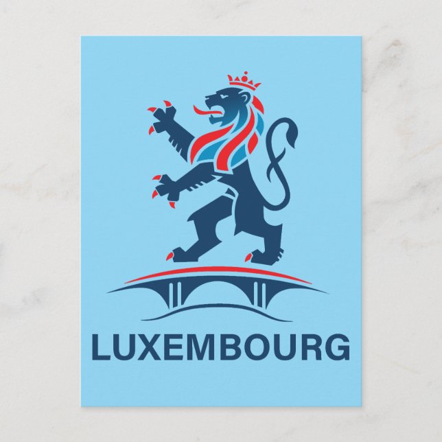 Luxembourg Europe Postcard (Front)