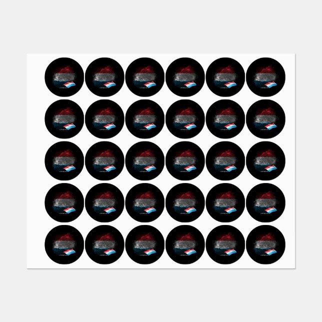 Luxembourg flag (Sheet)