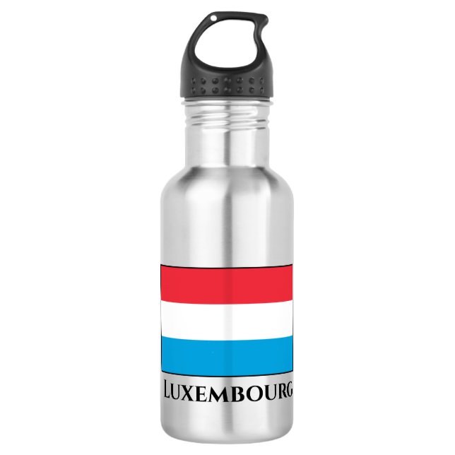 Luxembourg Flag 532 Ml Water Bottle (Front)