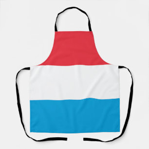 Luxembourg Flag Apron