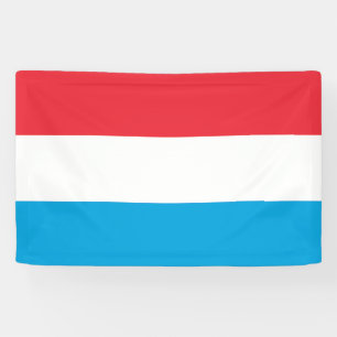 Luxembourg Flag Banner