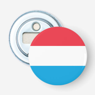 Luxembourg flag bottle opener