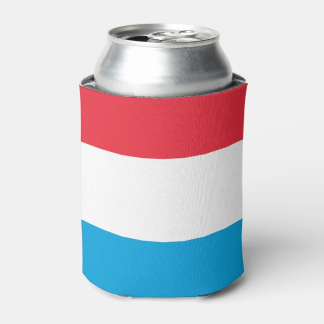 Luxembourg flag can cooler (Can Front)