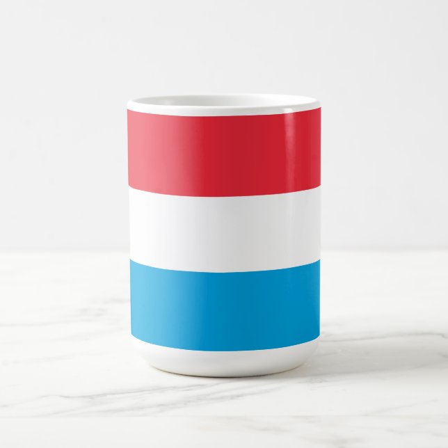 Luxembourg flag coffee mug (Center)