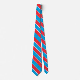 Luxembourg Flag Colours Elegant Tie