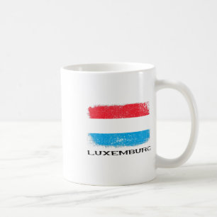 Luxembourg Flag Europe Travel Vacation Europe Luxe Coffee Mug