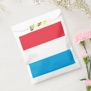 Luxembourg flag favour bag