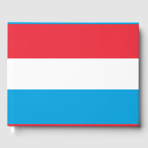 Luxembourg flag guest book