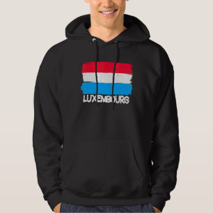 Luxembourg Flag Hoodie