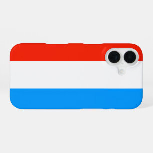 Luxembourg Flag iPhone 16 Case