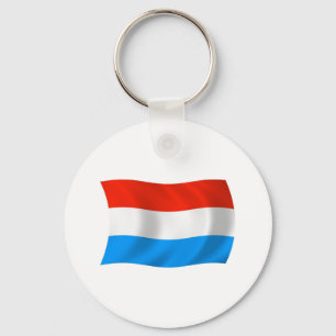 Luxembourg Flag Keychain