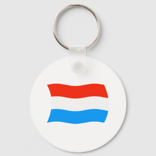 Luxembourg Flag Keychain