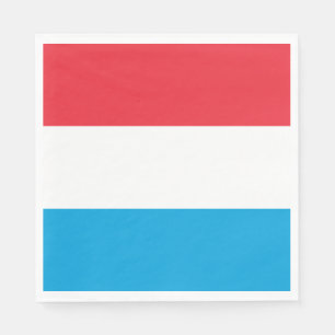 Luxembourg Flag Napkin