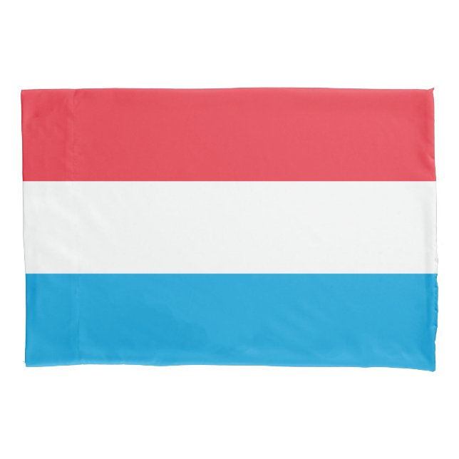 Luxembourg Flag Pillowcase (Front)