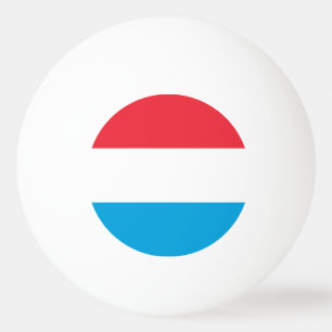 Luxembourg Flag Ping Pong Ball
