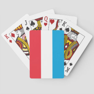 Luxembourg Flag Playing Cards