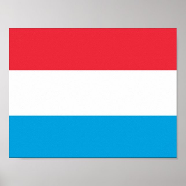 Luxembourg - flag - poster (Front)