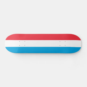 Luxembourg Flag Skateboard