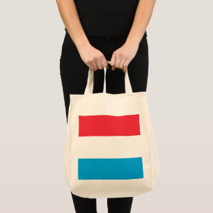 Luxembourg flag tote bag