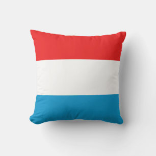 Luxembourg Flag x Flag Pillow