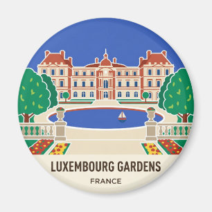 Luxembourg Gardens France Magnet