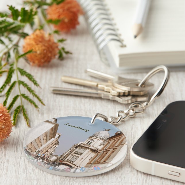 Luxembourg Key Ring (Front Right)