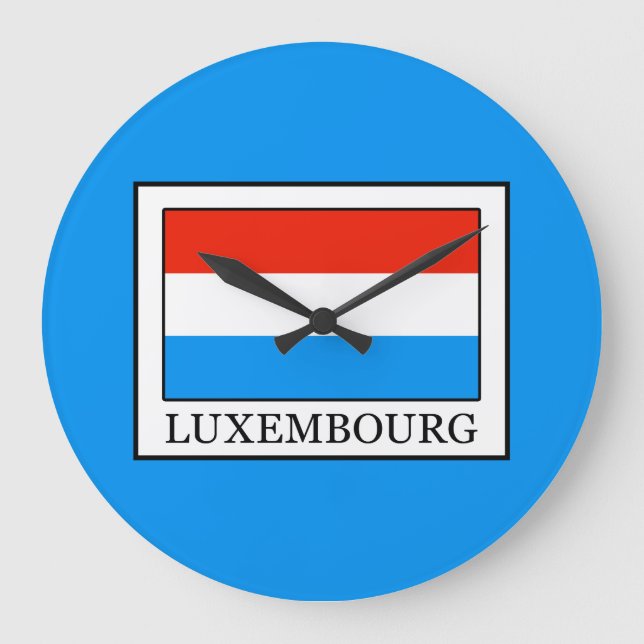 Luxembourg Large Clock (Front)