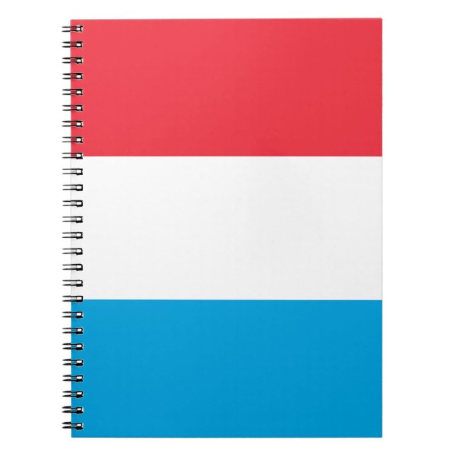 Luxembourg - Lëtzebuerg - Luxemburg Notebook (Front)