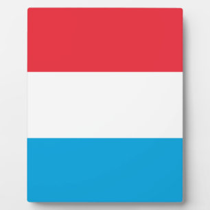 Luxembourg - Lëtzebuerg - Luxemburg Plaque