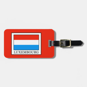 Luxembourg Luggage Tag