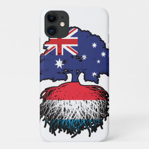 Luxembourg Luxembourgian Australian Australia Tree iPhone 11 Case