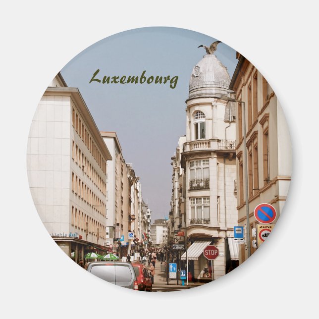 Luxembourg Magnet (Front)
