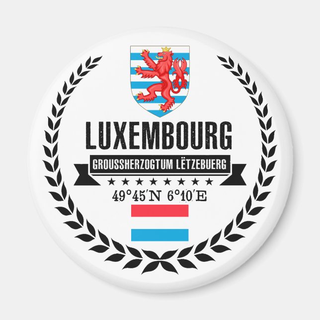 Luxembourg Magnet (Front)
