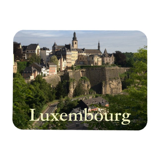 Luxembourg Magnet (Horizontal)