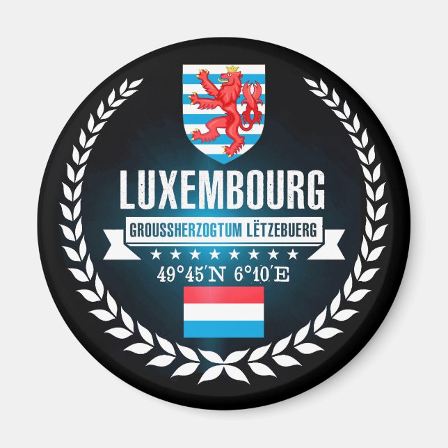 Luxembourg Magnet (Front)