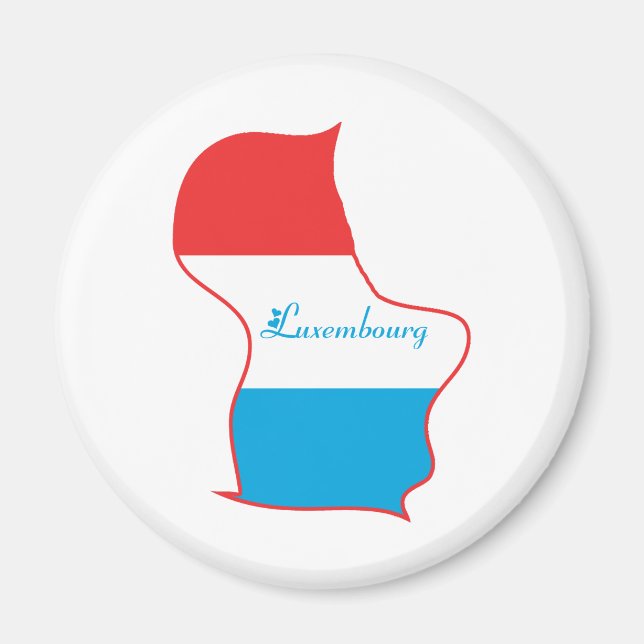 Luxembourg Magnet (Front)