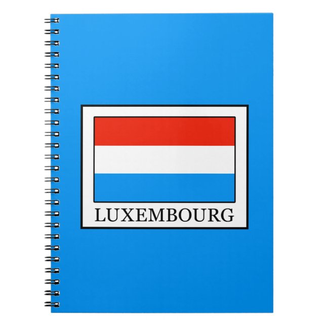 Luxembourg Notebook (Front)