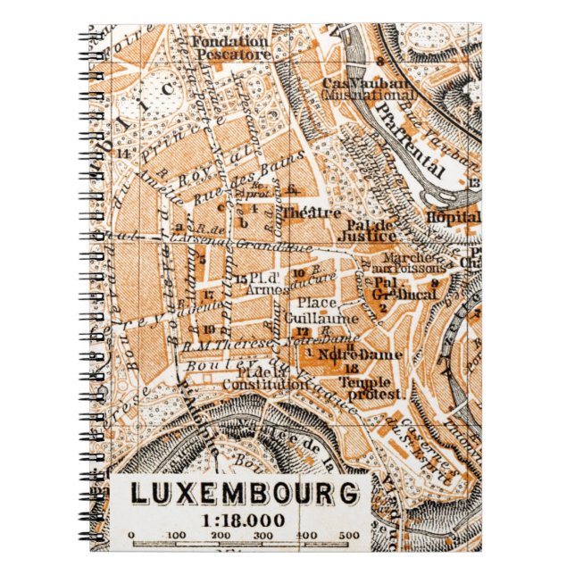 Luxembourg Notebook (Front)