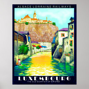 Luxembourg Poster