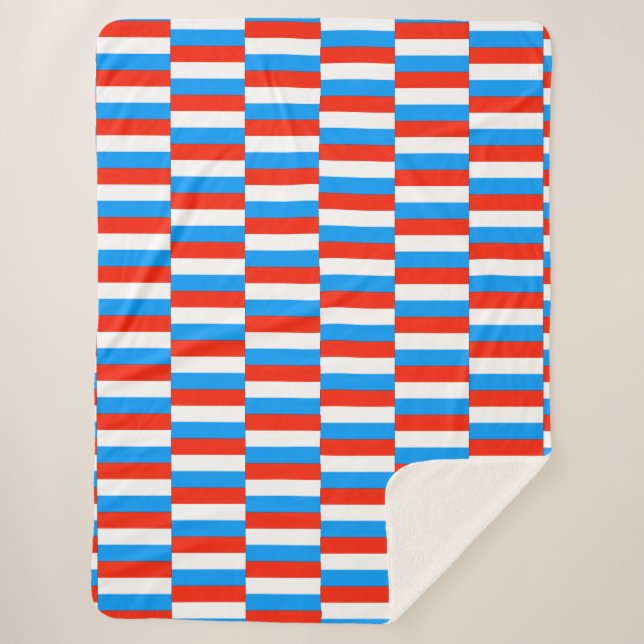 Luxembourg Sherpa Blanket (Front)