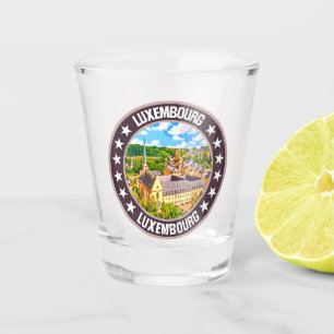 Luxembourg                                         shot glass