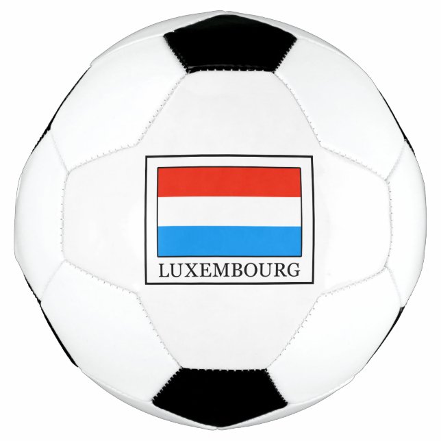 Luxembourg Soccer Ball (Front)