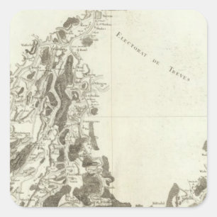 Luxembourg Square Sticker